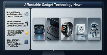 affordable gadget technology news smart tech updates