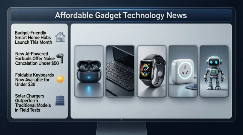 affordable gadget technology news smart tech updates