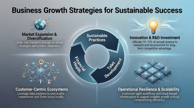 business growth strategies for sustainable success