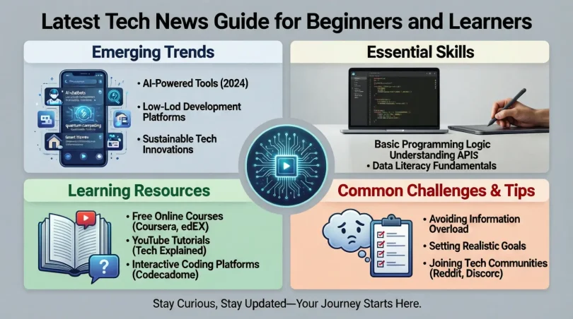 latest tech news guide for beginners and learners
