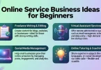 online service business ideas for beginners