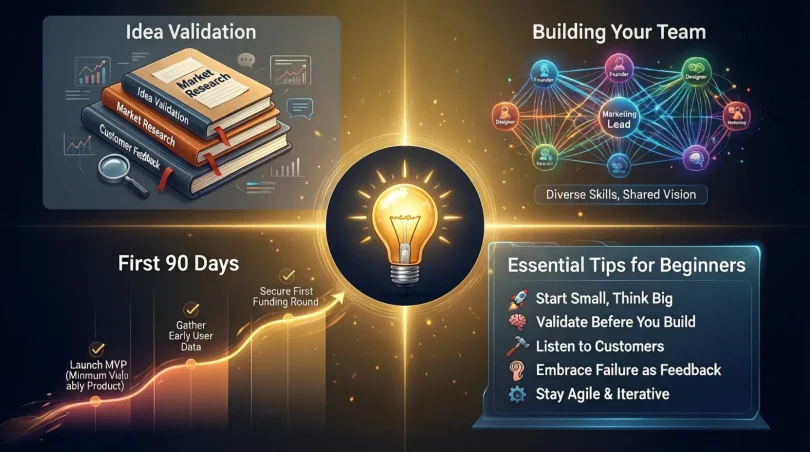 startup new business and tips for beginners