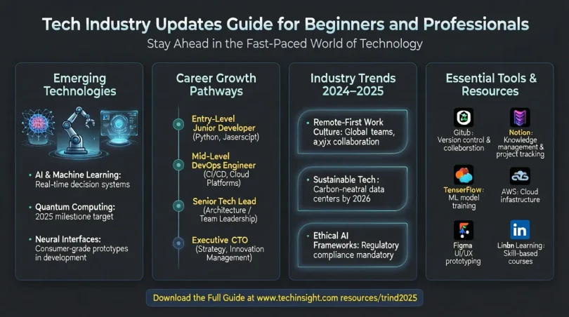 tech industry updates guide for beginners and professionals